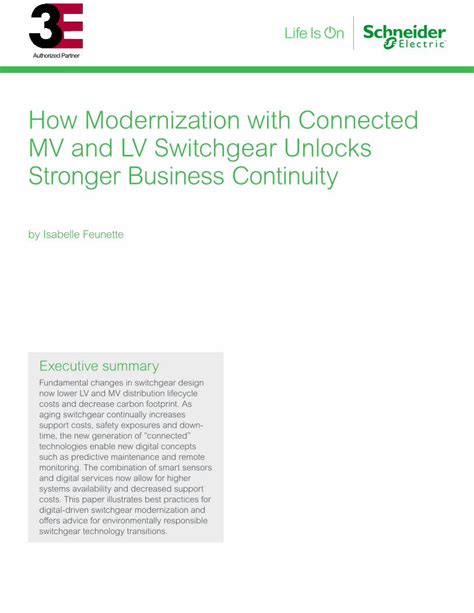 lv modernization
